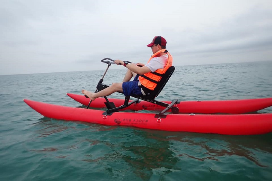 澎湖旅遊-水上自行車